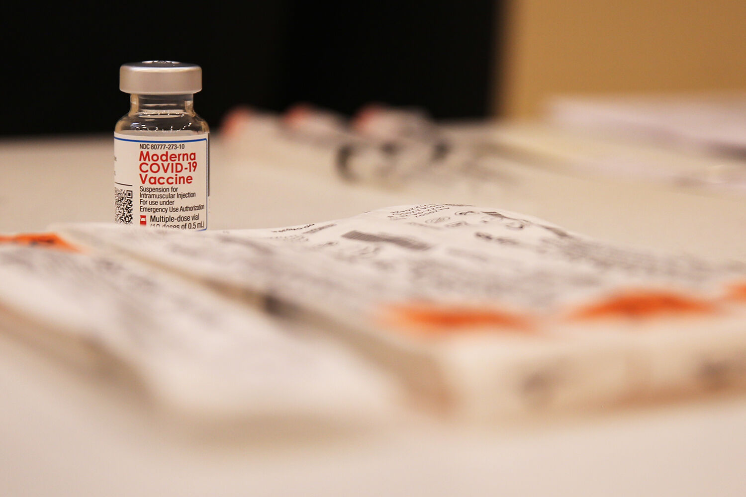 Public Health hosted a COVID-19 vaccine clinic for the school district